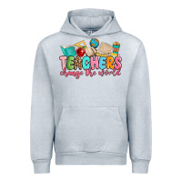 Heather Grey teacher change the world Urban Hoodie - MaliasSmallBusiness