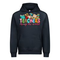 Navy teacher change the world Urban Hoodie - MaliasSmallBusiness