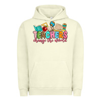 Pigment Pistachio teacher change the world Urban Hoodie - MaliasSmallBusiness