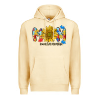 Pina Colada autism mom life sunflower Premium Hoodie - MaliasSmallBusiness