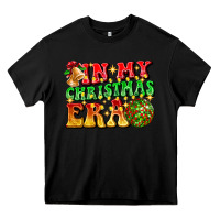 Black inmy christmas era Heavy Core Tee - CowhideDigitalArt