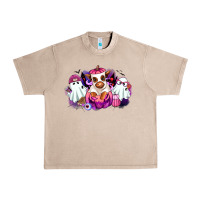 French Oak Halloween ghost Heifer Urban Heavy Tee - RanaPortraitStore