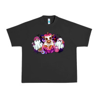 Pigment Black Halloween ghost Heifer Urban Heavy Tee - RanaPortraitStore