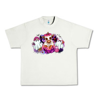 Pistachio Halloween ghost Heifer Urban Heavy Tee - RanaPortraitStore