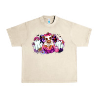 Sandshell Halloween ghost Heifer Urban Heavy Tee - RanaPortraitStore