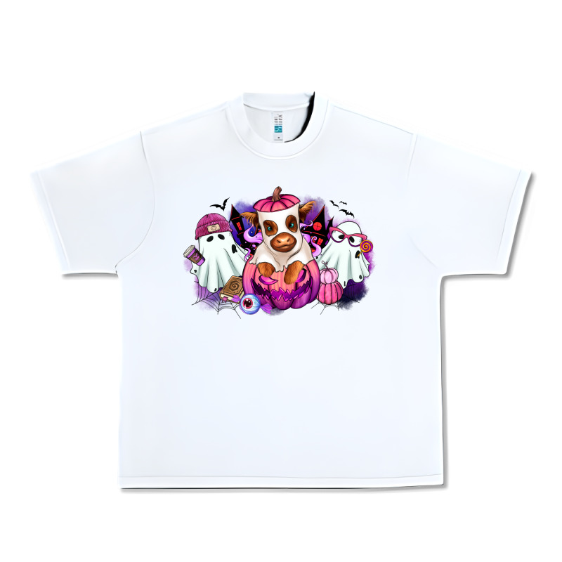 Halloween Ghost Heifer Urban Heavy Tee by RanaPortraitStore | Teevron