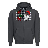 Smoke ho ho ho Zipper Hoodie - CowhideDigitalArt