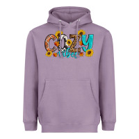 Lavender Cozy Vibes Fall Sunflowers Heavyweight Hoodie - Artiststas