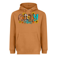 Meerkat Cozy Vibes Fall Sunflowers Heavyweight Hoodie - Artiststas