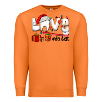 Carrot Christmas love  dentist Premium Sweatshirt - AdoDesignShop
