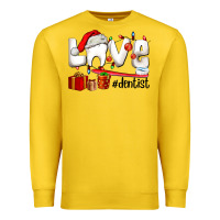 Lemon Christmas love  dentist Premium Sweatshirt - AdoDesignShop