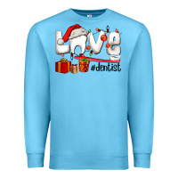 Ocean Blue Christmas love  dentist Premium Sweatshirt - AdoDesignShop