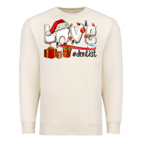Sandshell Christmas love  dentist Premium Sweatshirt - AdoDesignShop