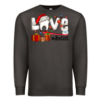 Smoke Christmas love  dentist Premium Sweatshirt - AdoDesignShop