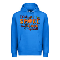 True Royal i only smoke the good stuff Premium Hoodie - MaliasSmallBusiness