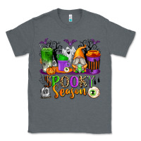 Charcoal Heather Spooky Season Coffee Cups Classic Tee - texasbilliewilder
