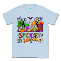 Dusty Blue Spooky Season Coffee Cups Classic Tee - texasbilliewilder