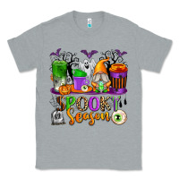 Heather Grey Spooky Season Coffee Cups Classic Tee - texasbilliewilder