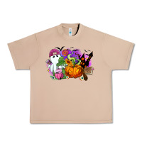 Burro Halloween ghost and jack o lantern Urban Heavy Tee - RanaPortraitStore