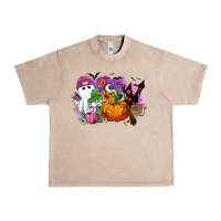 French Oak Halloween ghost and jack o lantern Urban Heavy Tee - RanaPortraitStore