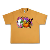 Peanut Butter Halloween ghost and jack o lantern Urban Heavy Tee - RanaPortraitStore