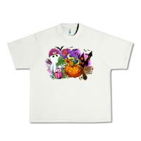 Pistachio Halloween ghost and jack o lantern Urban Heavy Tee - RanaPortraitStore