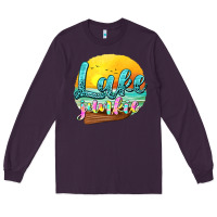 Plum lake junkie Long Sleeve Tee - texasbilliewilder
