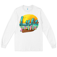 White lake junkie Long Sleeve Tee - texasbilliewilder