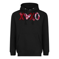 Black xoxo Heavyweight Hoodie - JahusDesignShop