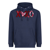 Navy xoxo Heavyweight Hoodie - JahusDesignShop