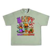 Oil Green Happy Hallothanksmas coffee cups Urban Heavy Tee - RanaPortraitStore