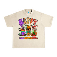 Sandshell Happy Hallothanksmas coffee cups Urban Heavy Tee - RanaPortraitStore