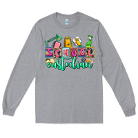 Heather Grey school custodian Long Sleeve Tee - AdoDesignShop