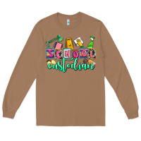 Toasted Coconut school custodian Long Sleeve Tee - AdoDesignShop