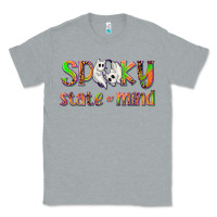 Heather Grey Spooky State of Mind Classic Tee - texasbilliewilder
