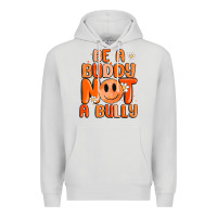 Dove Grey be a buddy not a bully Premium Hoodie - MaliasSmallBusiness