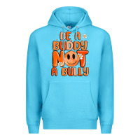 Ocean Blue be a buddy not a bully Premium Hoodie - MaliasSmallBusiness