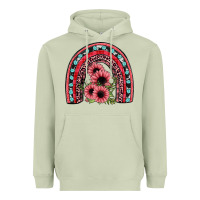 Matcha valentines sunflower rainbow Heavyweight Hoodie - JahusDesignShop