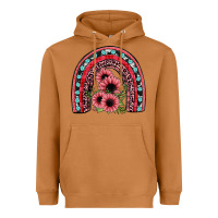 Meerkat valentines sunflower rainbow Heavyweight Hoodie - JahusDesignShop