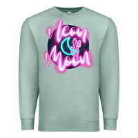 Seafoam neon moon Premium Sweatshirt - JahusDesignShop