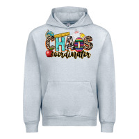 Heather Grey chaos coordinator Urban Hoodie - NancyCooperArtShop