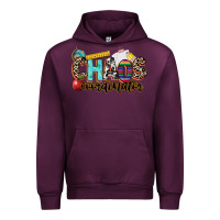 Mauve Wine chaos coordinator Urban Hoodie - NancyCooperArtShop