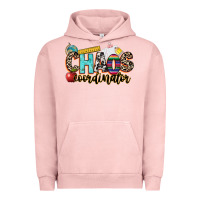 Pigment Salmon chaos coordinator Urban Hoodie - NancyCooperArtShop