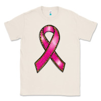 Natural breast cancer ribbon Classic Tee - RanaPortraitStore