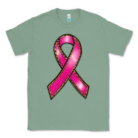 Sage breast cancer ribbon Classic Tee - RanaPortraitStore