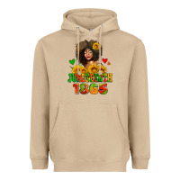Mushroom afro woman juneteenth 1865 Heavyweight Hoodie - AdoDesignShop