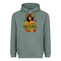 Sage afro woman juneteenth 1865 Heavyweight Hoodie - AdoDesignShop