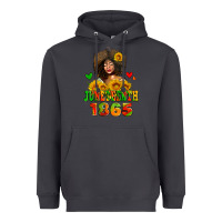 Smoke afro woman juneteenth 1865 Heavyweight Hoodie - AdoDesignShop