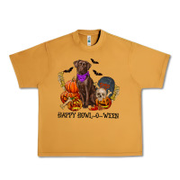 Peanut Butter Happy Howl-o-ween Urban Heavy Tee - RanaPortraitStore