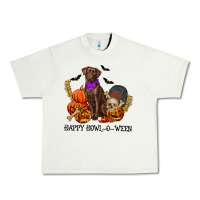 Pistachio Happy Howl-o-ween Urban Heavy Tee - RanaPortraitStore